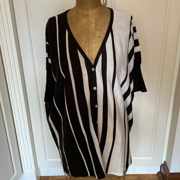 CECICO Short Sleeve Oversized Sz S cardigan . - Picture 16 of 16